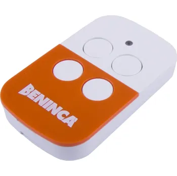 Dálkový ovladač vrat Dálkový ovladač Beninca Happy 4VA ORANGE 4-kanálový dálkový ovladač, oranžový
