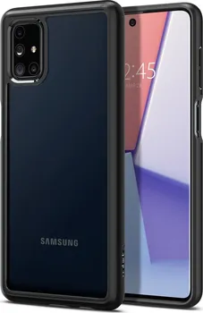 Pouzdro na mobilní telefon Spigen Ultra Hybrid pro Samsung Galaxy M51 černé