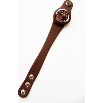 Hodinky Hnědé silikonky