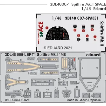 Plastikový model Eduard 1/48 Spitfire Mk.II SPACE (EDUARD)