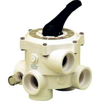 Ochranný vodní filtr Šesticestný ventil boční - připojení lepením 50 mm Praher