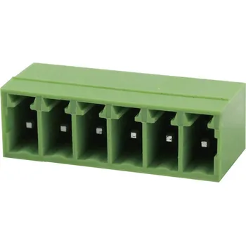 Elektrický konektor Degson zásuvkový konektor do DPS 4, rozteč 3.5 mm, 15EDGRC-3.5-04P-14-00AH, 1 ks