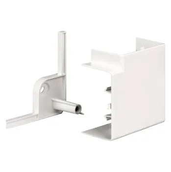 Stavebniny SCHN ISM10203P OptiLine 45 - Ohyb 90o 95x55, bílý