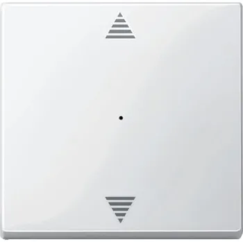 Stavebniny SCHN MTN619419 Kryt pro 1-násobný tlač. modul, šipky, Polar, System M