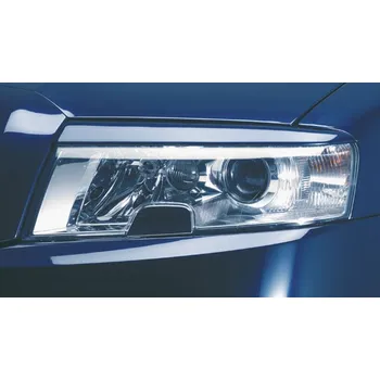 Auto-moto Kryty světlometů Milotec (mračítka) - ABS černý, Škoda Superb I 03/02–›2008 (54.455 04)