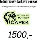 Dárkový poukaz -1500Kč-