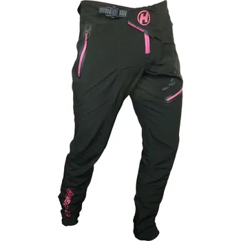 Cyklistické oblečení HAVEN Cyklistické kalhoty dlouhé bez laclu - ENERGIZER LONG - růžová/černá XS