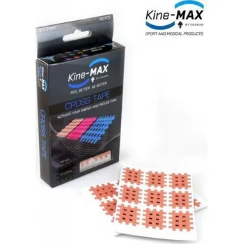 Tejpovací páska KINE-MAX CROSS TAPE- KŘÍŽOVÝ TEJP - Béžová - velikost L