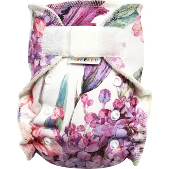 Plenkové kalhoty Breberky BIO Kalhotková plenka s GOTS (S) - Květinový sen SZ