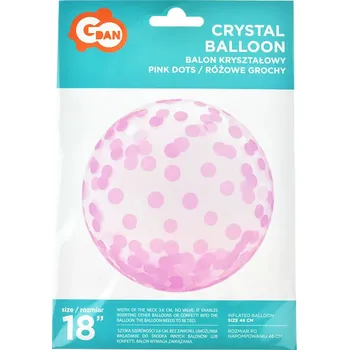 GoDan Fóliový párty balonek (46cm) - Růžový
