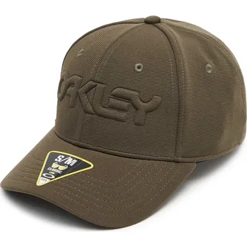 Kšiltovka Kšiltovka OAKLEY 6 Panel Stretch Hat Embossed New Dark Brush