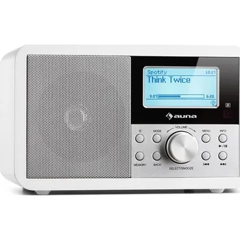 Radiopřijímač Auna Worldwide Mini bílé