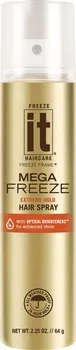 Stylingový přípravek Freeze It Mega Freeze Hair Spray extrémně tužící lak 60 ml