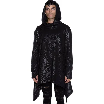 Pánská mikina mikina s kapucí unisex - Occultum Longline - KILLSTAR - KSRA002672