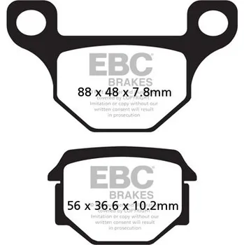 Auto-moto Brzdové destičky EBC SFA093