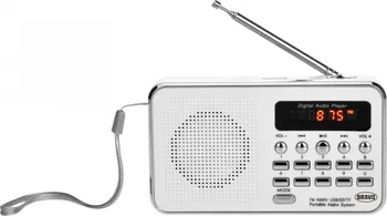Radiopřijímač Bravo Sam B-6039 bílý