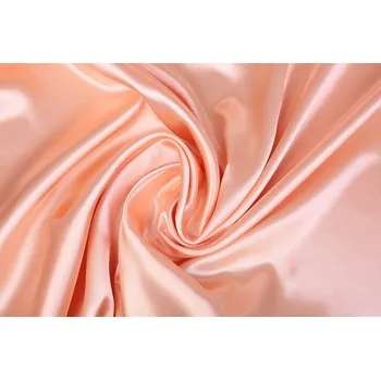 Satén v lososové barvě 0141/538