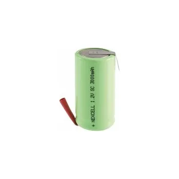Akumulátor Nexcell NiMH 3000mAh 1,2V s pásky SubC