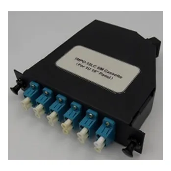 Serverovna K-MPO-6xSCD-S657 Kazeta MPO/APC male - 6x SC/PC duplex, SM, G657A1, do vany VANA-1U-3K