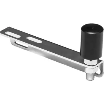 brána CAIS JBS 30 - vodicí kladka s ložiskem, s kotvicí konzolí a regulací, pr. 31 mm, horní vedení posuvné brány