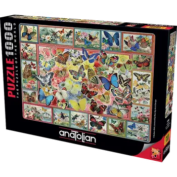 Puzzle Anatolian Spousta motýlů 1000 dílků