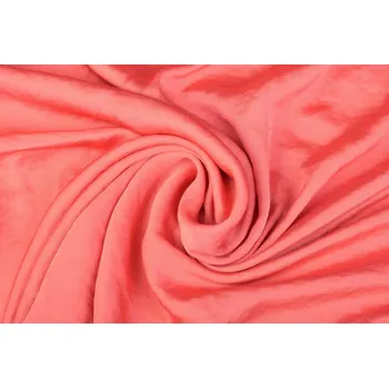 Umělé hedvábí v lososové barvě 0296/538