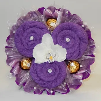 Utěrka Ateliér Confetti Kytice z ručníků - Božena