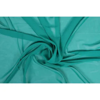 Galanterie Šifon v zeleném odstínu 03969/024