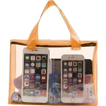 Pouzdro na mobilní telefon Taška/obal voděodolná GREENGO 19x26cm oranžová v01492