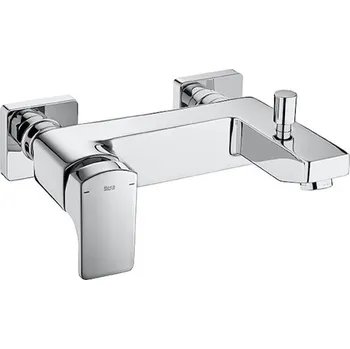 Vodovodní baterie Roca L90 vanová nástěnná baterie bez sprchové sady, chrom (A5A0D01C00)