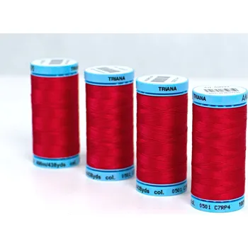 Nit Snový svět Bavlněná nit červená melounová (0501) 400 metrů