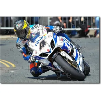 Puzzle Pelisport Puzzle A4 motorka závodní 35 dílků