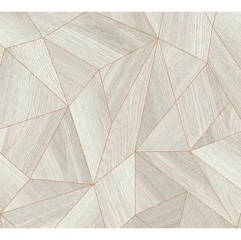 Tapeta Vliesová 3D tapeta 36133-2 geometrická šedá / Tapety na zeď 361332 Daniel Hechter 5 (0,53 x 10,05 m) A.S.Création