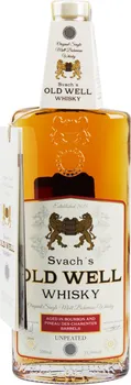 Whisky Svach Old Well whisky Bourbon a Pineau 51,9 % 0,5 l