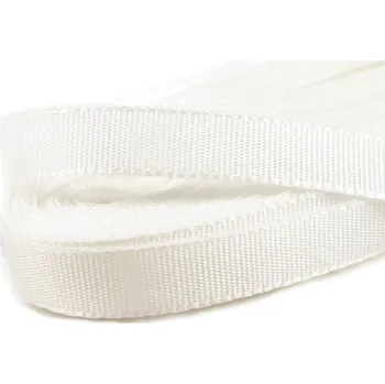 Stuha taftová šíře 6 mm, barva 100 bílá