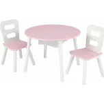 KidKraft Dřevěný set stůl s 2 židlemi