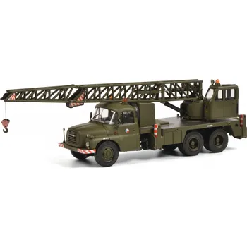 autíčko Schüco Tatra 148 Jeřáb ČSLA 1:43 zelená