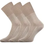 Zdravotní ponožky 3 kusy v balení VoXX Zdrav béžová Velikost: 35-37