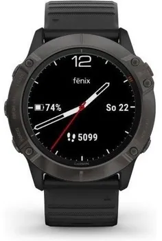 Chytré hodinky Garmin Fenix6X Pro Solar (MAP/Music)
