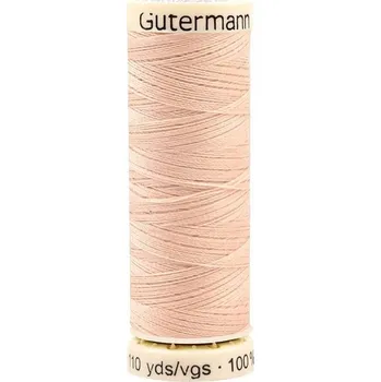 Galanterie Polyesterové nitě návin 100 m univerzální - 005 Banana Crepe