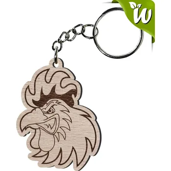 Dřevěný přívěsek - KOHOUT