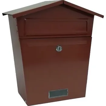 Železářství Poštovní schránka MODERN - HNĚDÁ