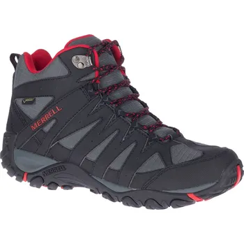 MERRELL Accentor Sport 2 Mid Gtx Black/Magma Pánská treková obuv MERRELL Accentor Sport 2 Mid Gtx Black/Magma