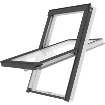 Okno Plastové střešní okno - ROOFLITE Trio PVC, C2A, 55x78 cm, trojsklo