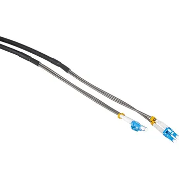 Síťový kabel Masterlan AE optický venkovní patch cord 30m, LCupc/LCupc, Duplex, Singlemode 9/125