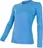 Sensor Merino Wool Active dámské triko dlouhý rukáv modré, XL