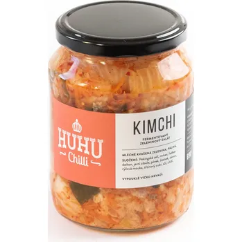 konzervovaná zelenina Huhu Chilli Kimchi 690 g
