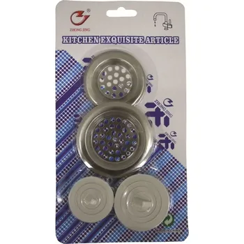 sítko a zátka do dřezu Eprodoma Lapač nečistot 2 ks + zátka do dřezu 2 ks