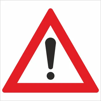 Jiné nebezpečí UV tisk plast 5mm 500x500 mm