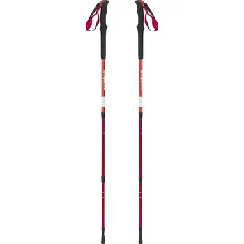 Trekingová hůl inSPORTline Altiplano 100 Pair červené 105 - 135 cm